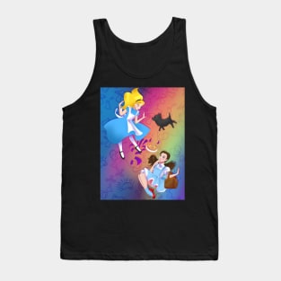 Rainbows in Wonderland Tank Top